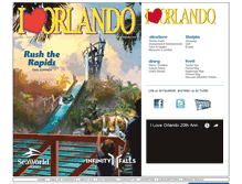 Tablet Screenshot of iloveorlando.com